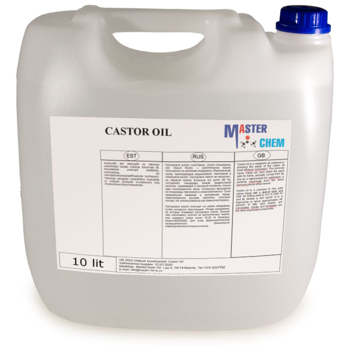 Castor oil (CAS 8001-79-4) 10l MasterChem