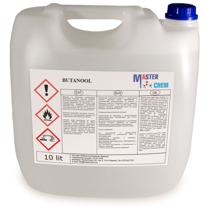 Butanol (CAS 71-36-3) 10l MaterChem