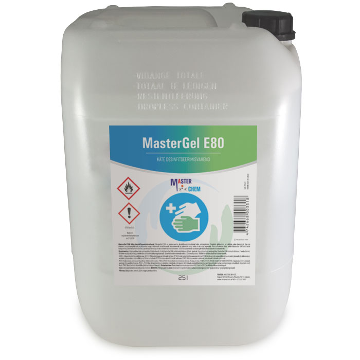 Hand sanitizer MasterGel E80 5L