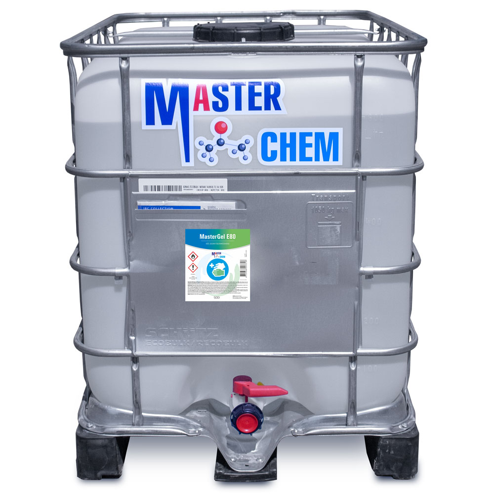 Käsien desinfiointiaine MasterGel E80 500L Käsien desinfiointiaine MasterGel E80 500L