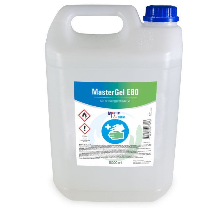 Hand sanitizer MasterGel E80 5L