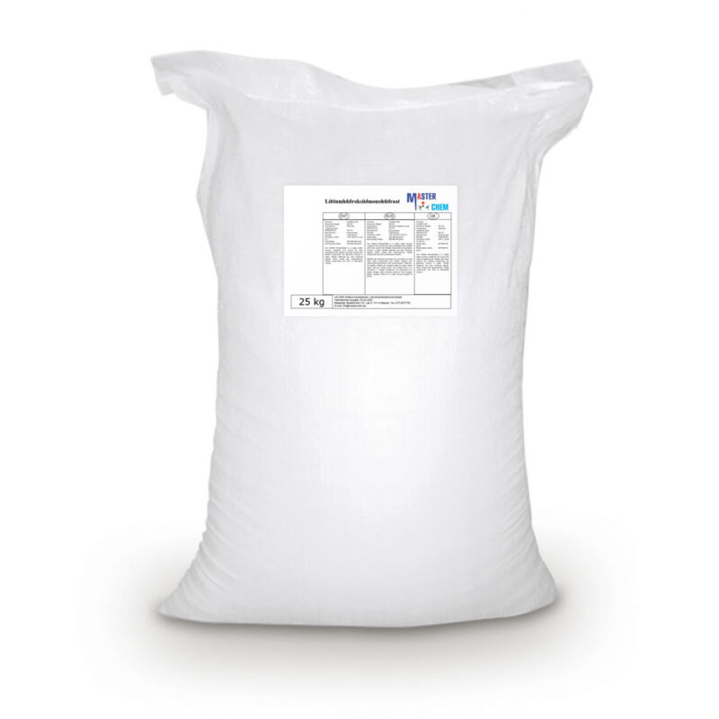 Litiumhydroxidmonohydrat (CAS 1310-66-3) 25kg MasterChem