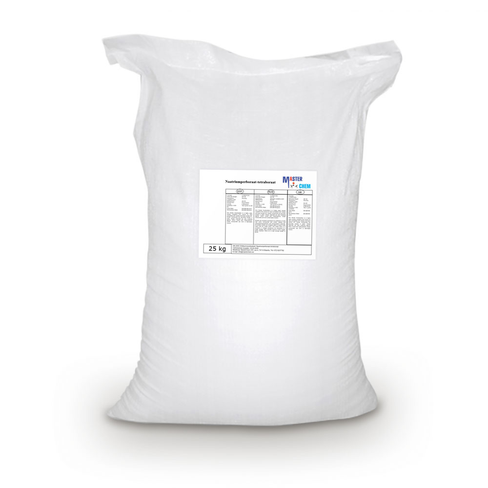 Natriumperboraattitetraboraatti (CAS 11138-47-9) 25kg MasterChem Natriumperboraattitetraboraatti (CAS 11138-47-9) 25kg MasterChem