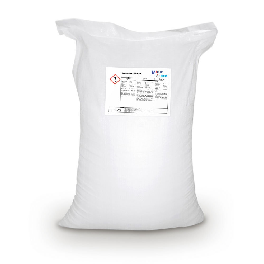 Ammonium thiosulphate (CAS 7783-18-8) 25kg-MasterChem Ammonium thiosulphate (CAS 7783-18-8) 25kg-MasterChem