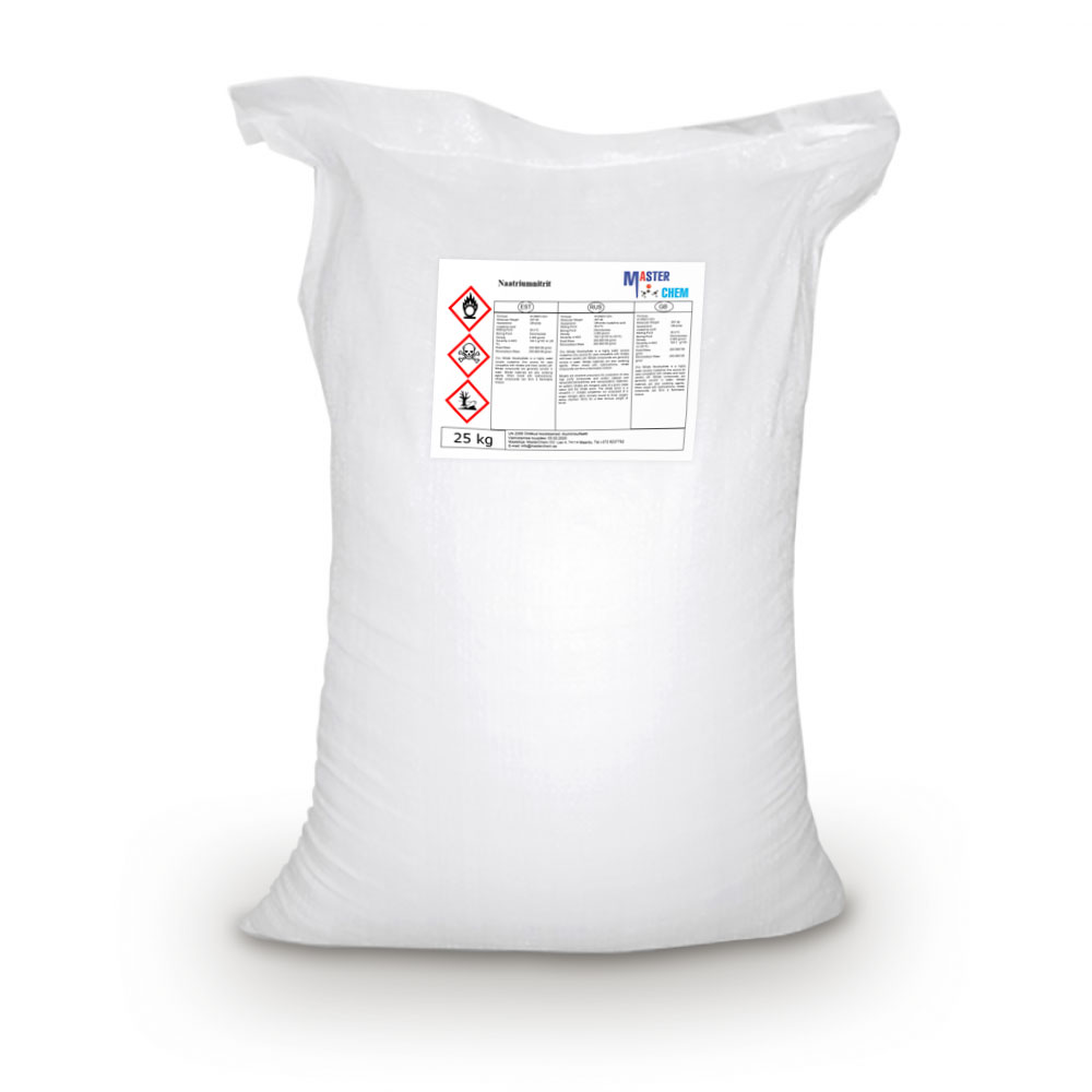 Natriumnitrit (CAS 7632-00-0) 25kg MasterChem