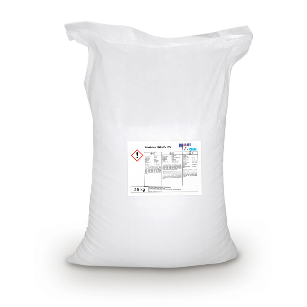 Zinc chelate EDTA Zn 15% (CAS 14025-21-9)